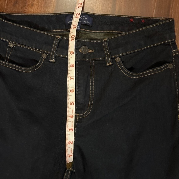 TALBOTS Factory Curvy Simply Flattering 5-pocket Jeans Size 6 - Picture 5 of 8